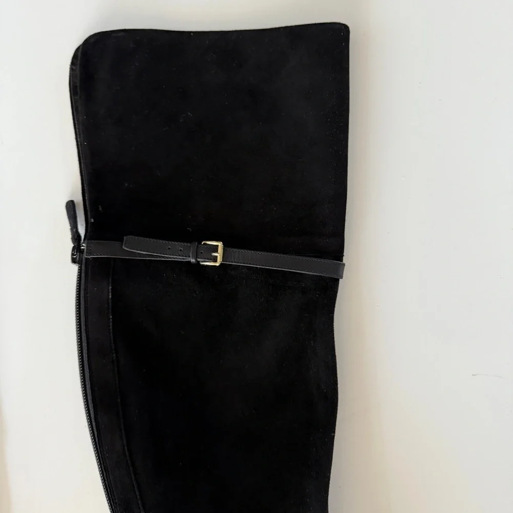 COLE HAAN | Darcia Over-the-Knee Black Suede Boot